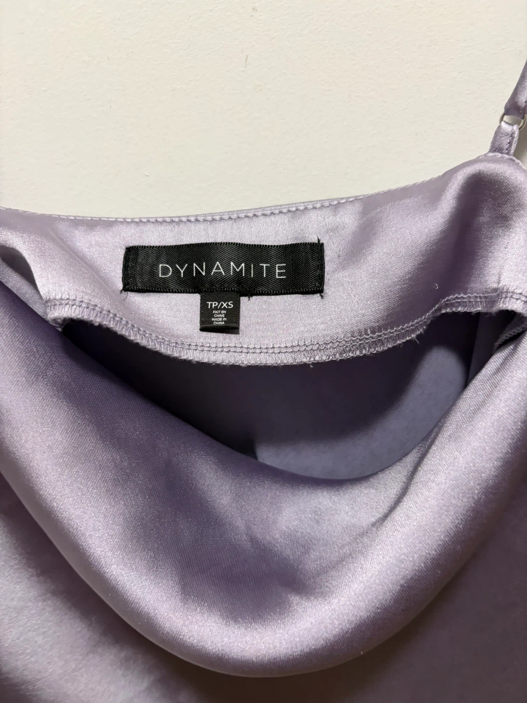 Dynamite Satin Cowl Neck Dress - photo 3