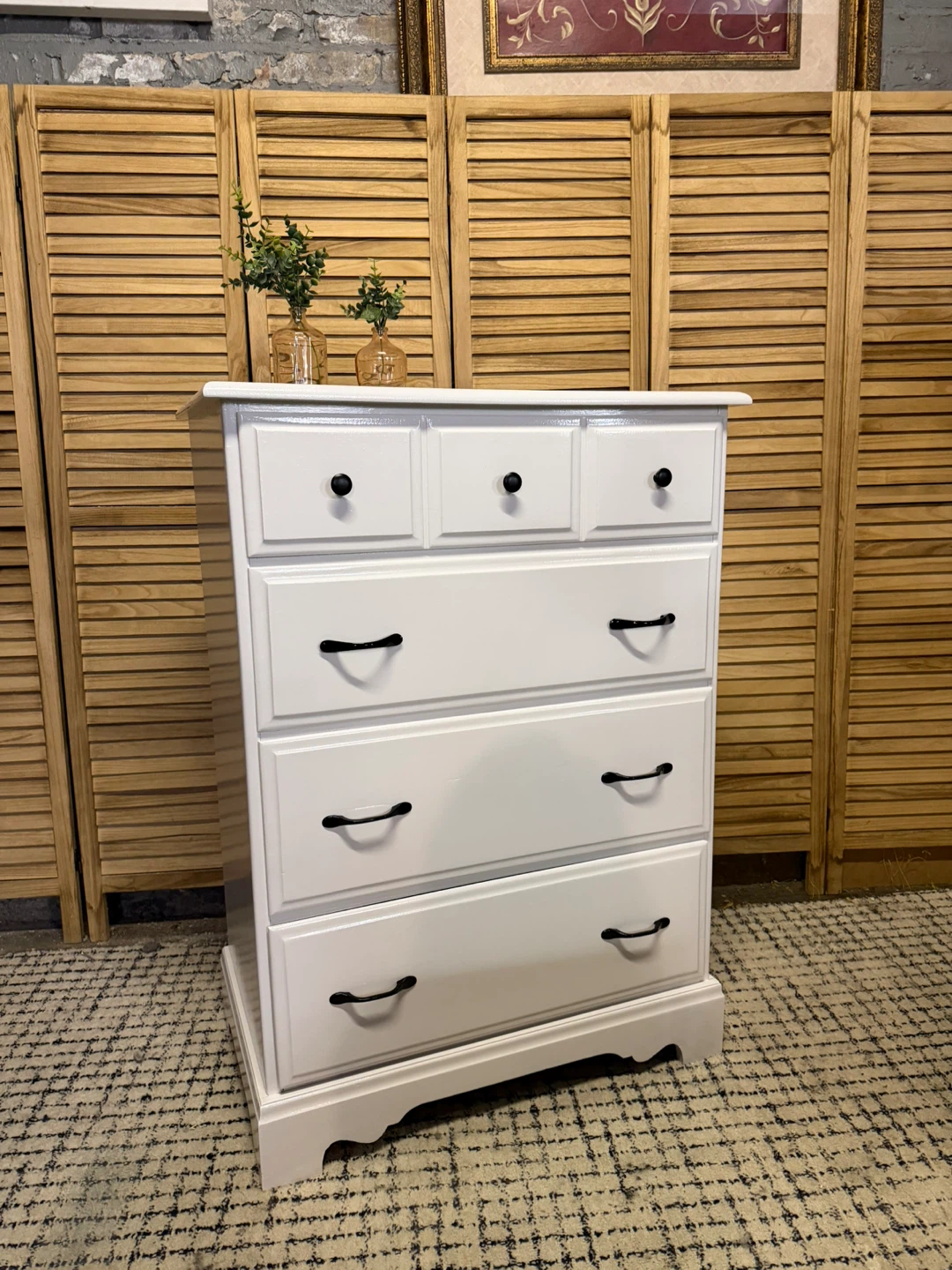 Refinished Solid Wood Dresser - photo 3
