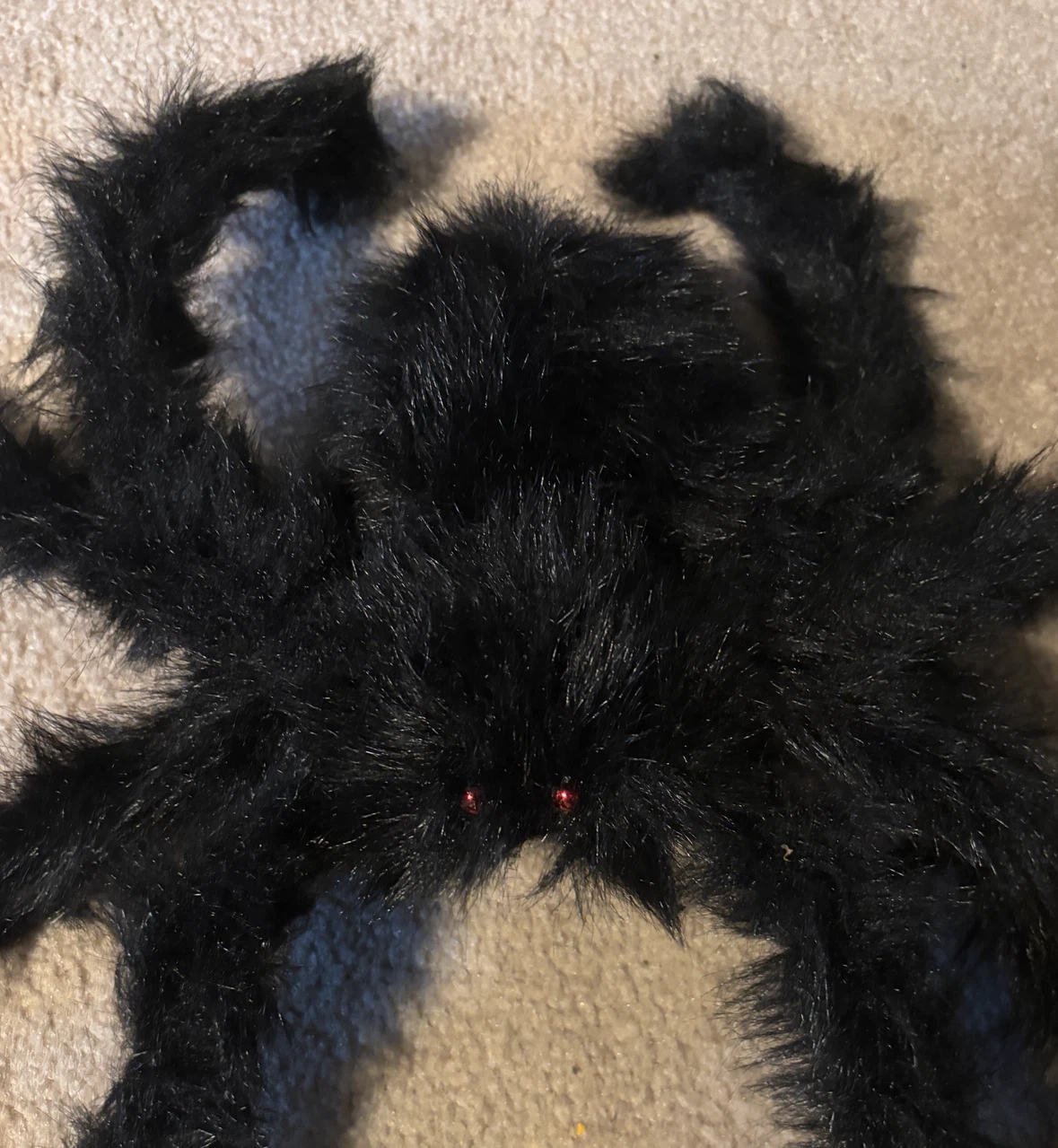 Large Halloween Decorative Spider (approx 18” x 18”) - photo 3