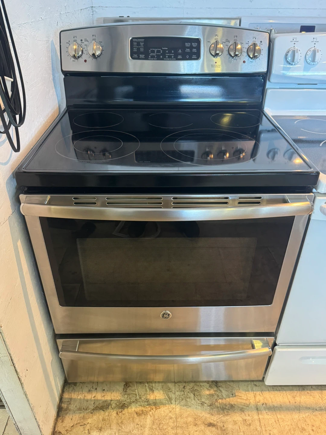 GE 30” Stainless Steel Electric Range