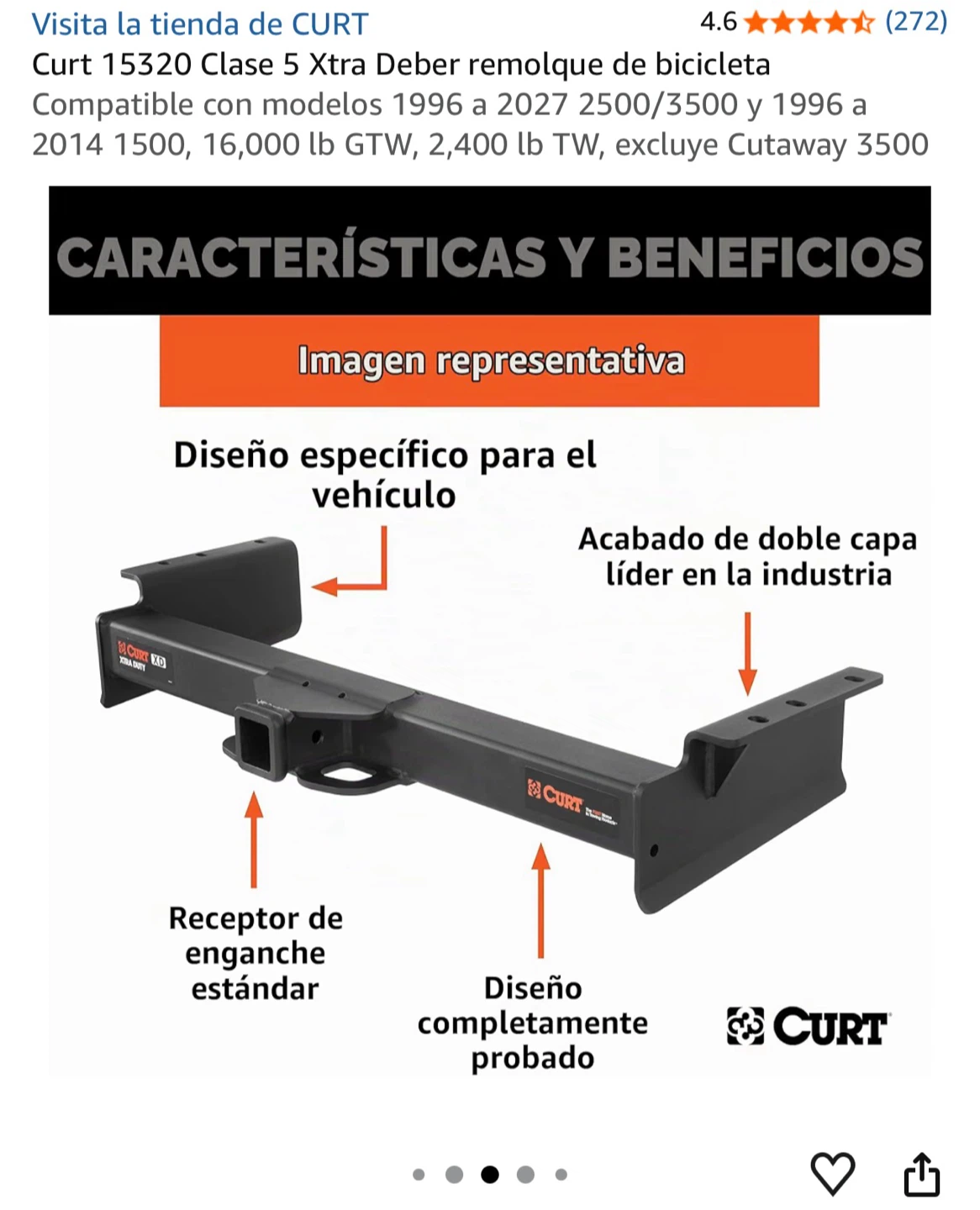 Curt XD Xtra Duty Trailer Hitch Receiver - photo 3