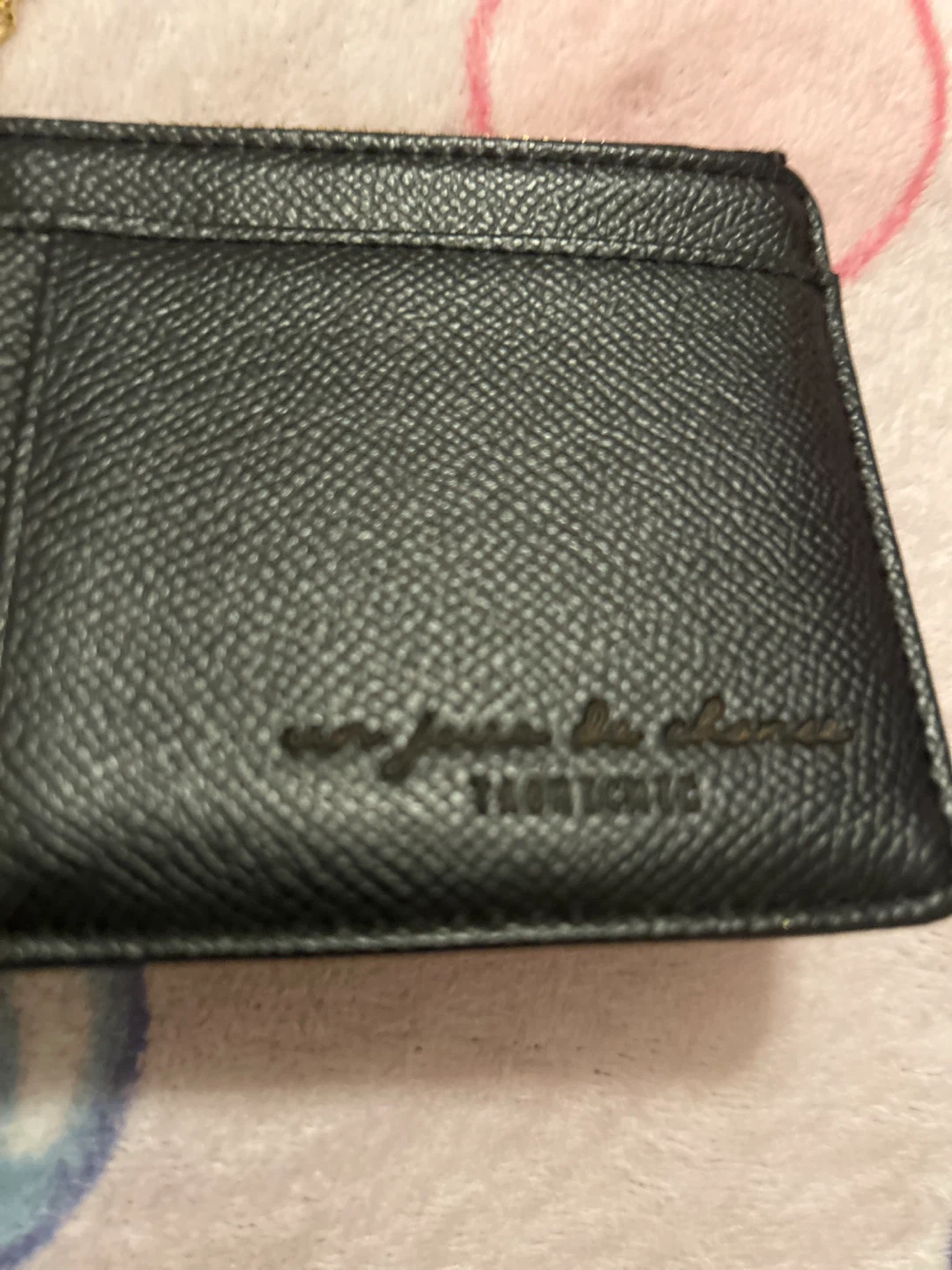 black card holder & coin - photo 4