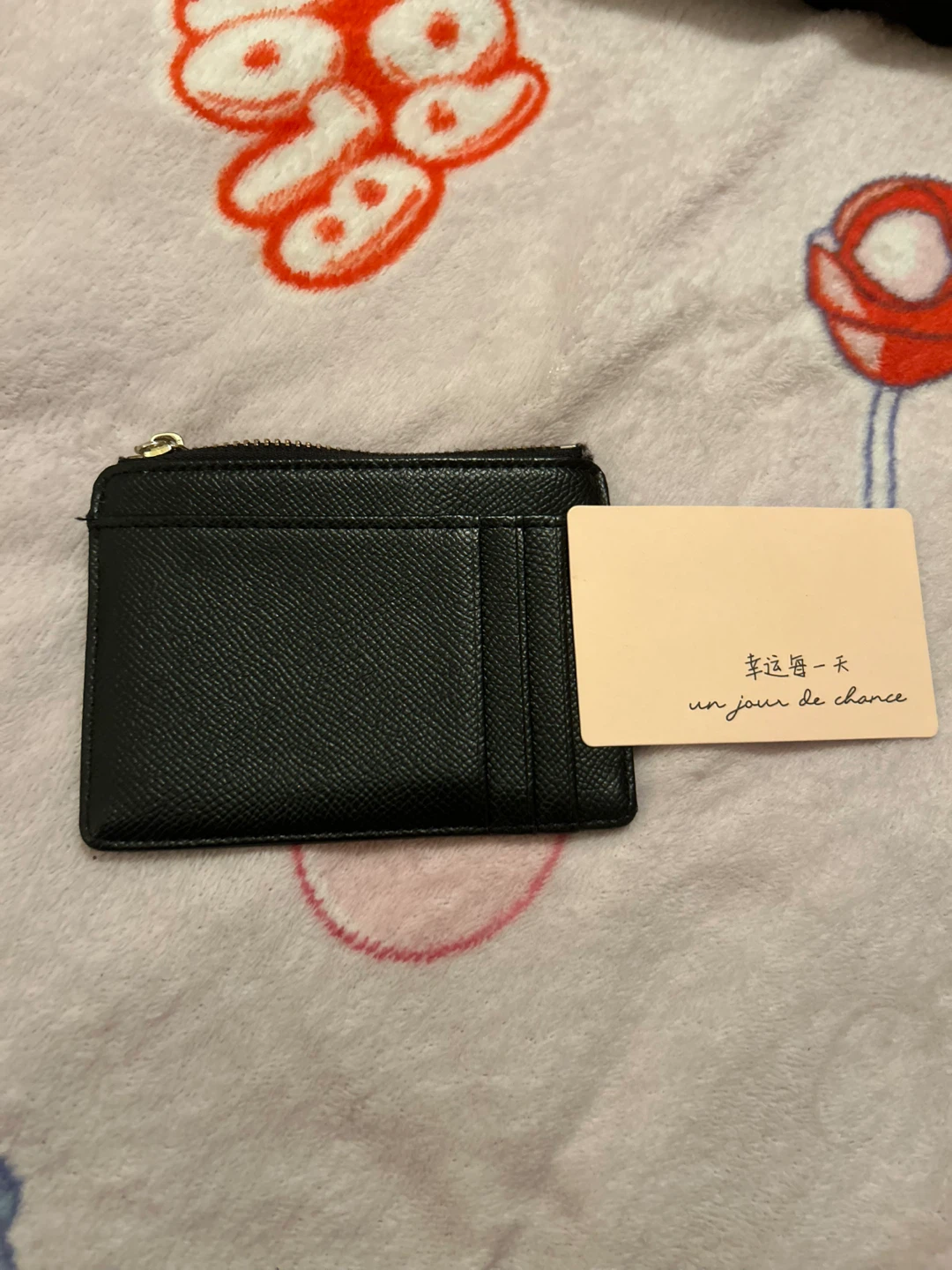 black card holder & coin - photo 5