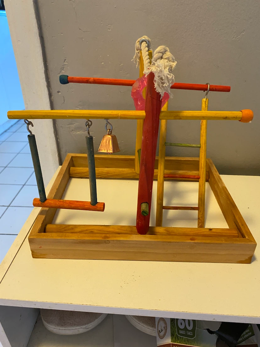 Penn-Plax Wooden Bird Play Gym - photo 3