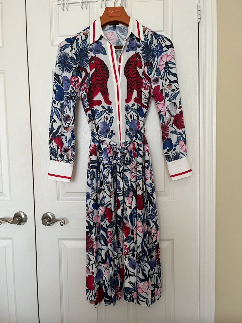 GANT Floral Print Shirt Dress