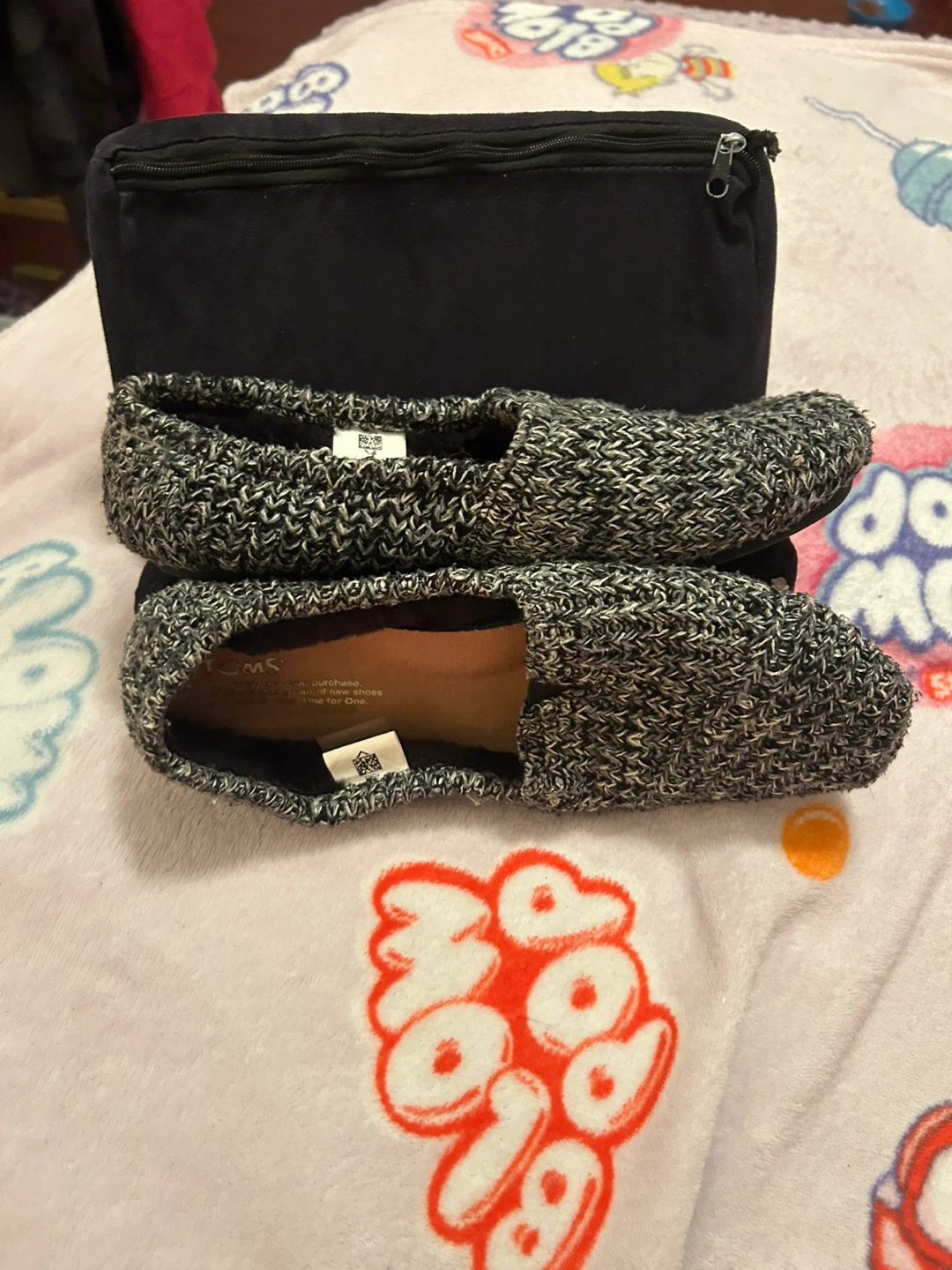 TOMS Women's Knit Slip-On Shoes - Size 7.5 - photo 2