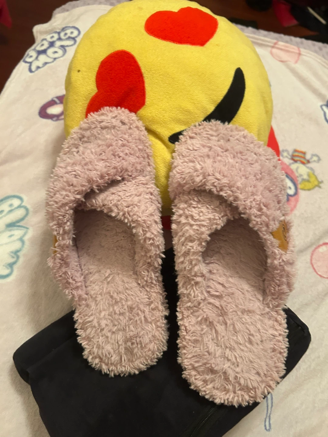 GETOEU  purple  Fuzzy Slippers - photo 4