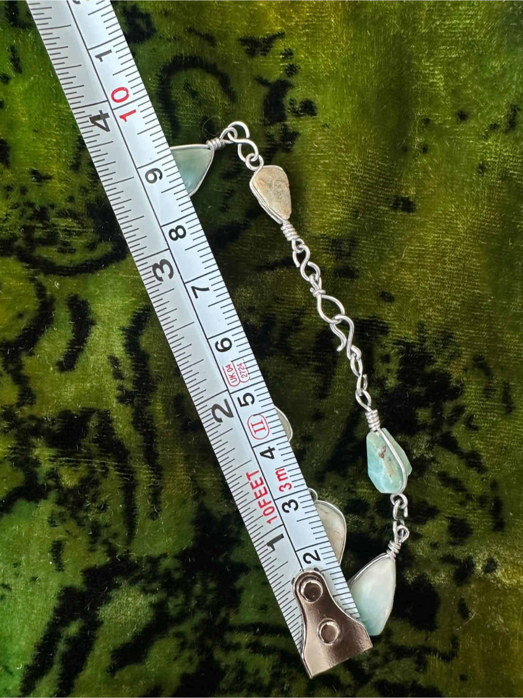 Silver tone Wire-Wrapped Bracelet - photo 3