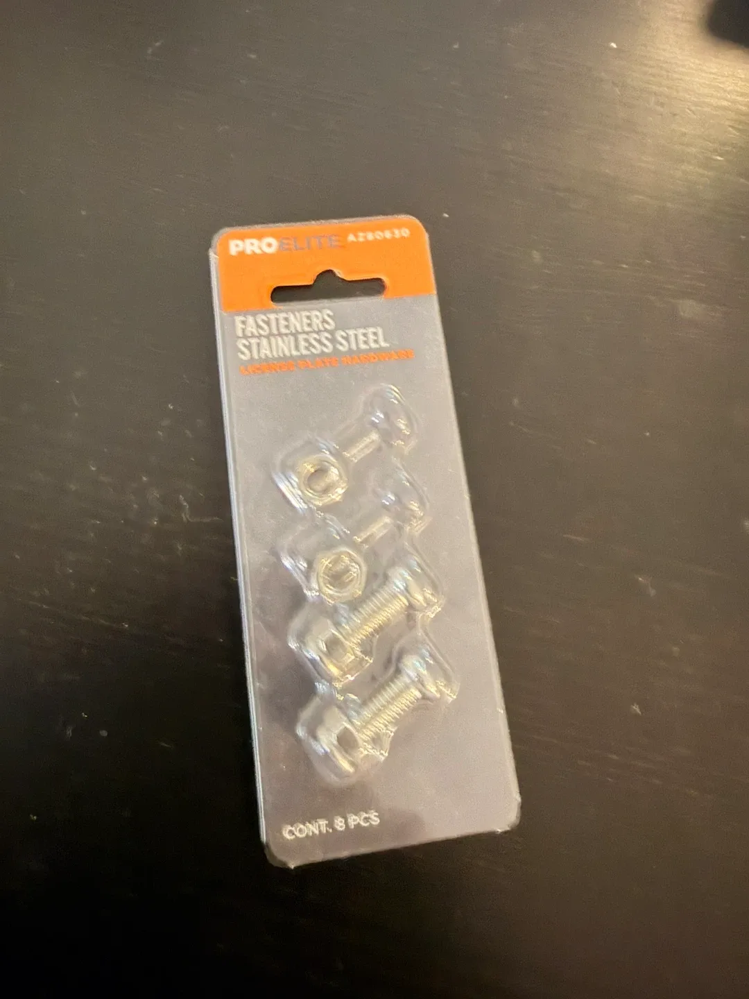 ProElite Stainless Steel License Plate Fasteners