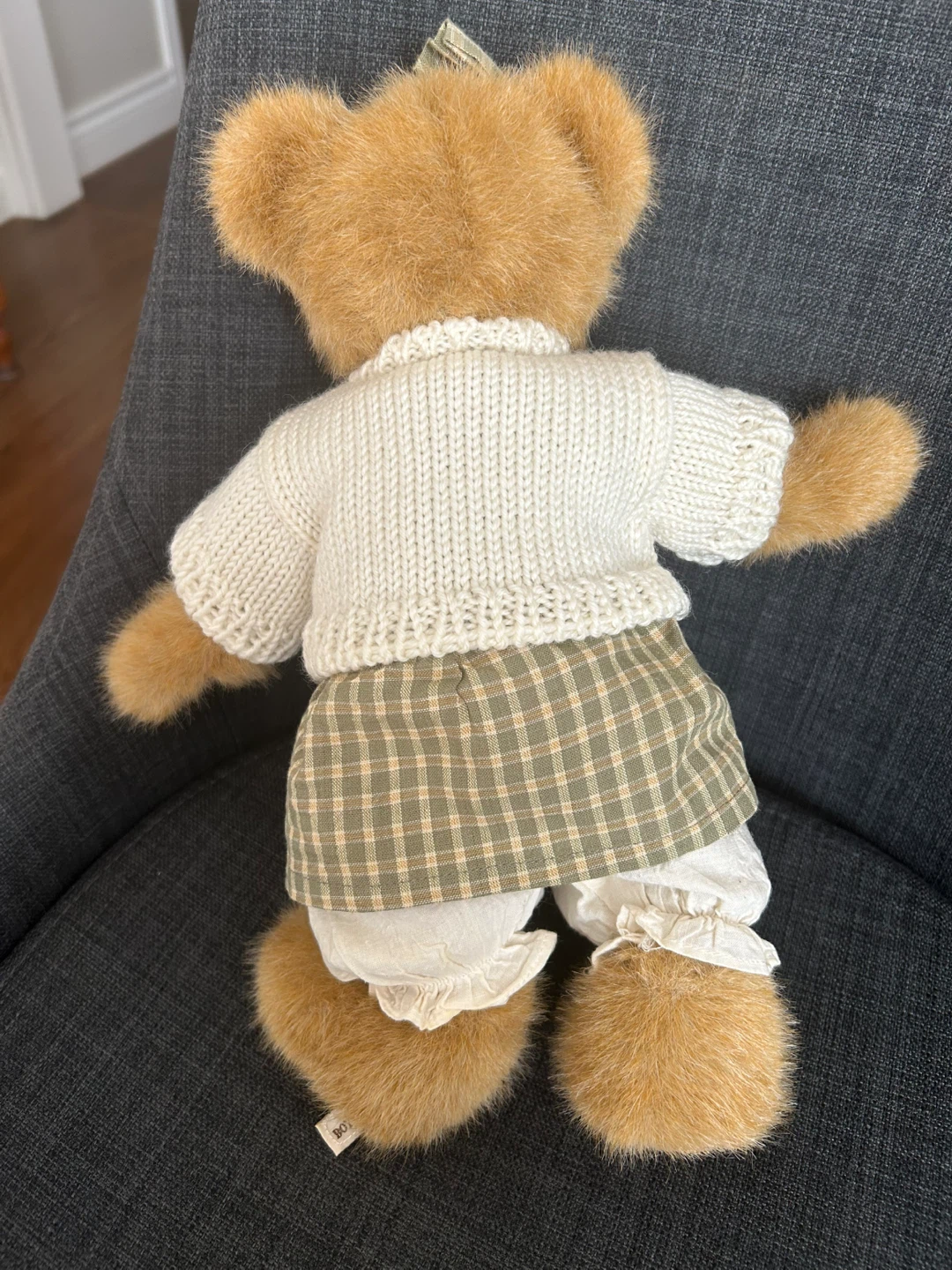 ADORABLE VINTAGE JOINTED BOYDS BEAR (READ LISTING) - photo 2