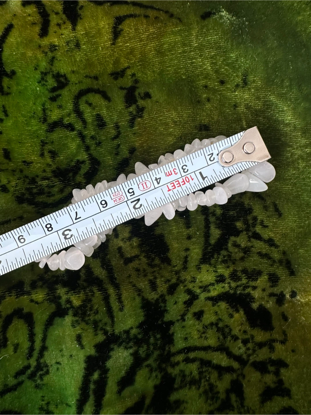 White Quartz Chip Bracelet - photo 2