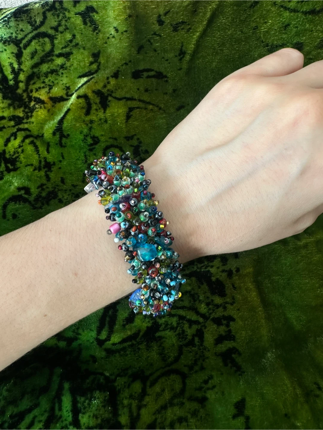 Multicoloured Beaded Bracelet