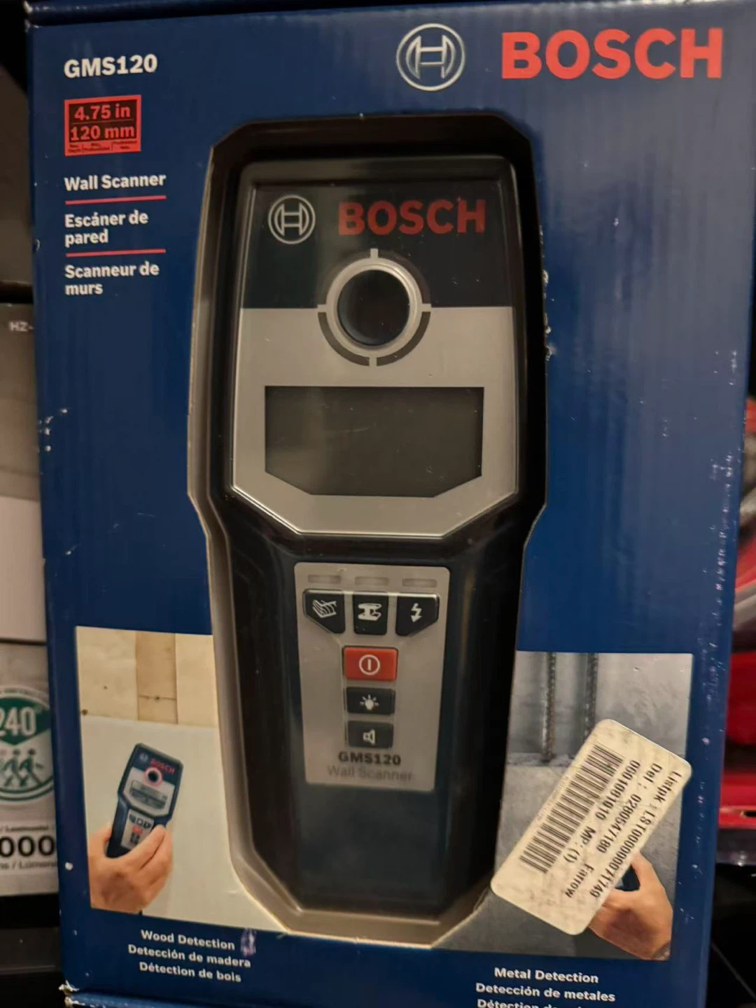 Bosch GMS120 Wall Scanner