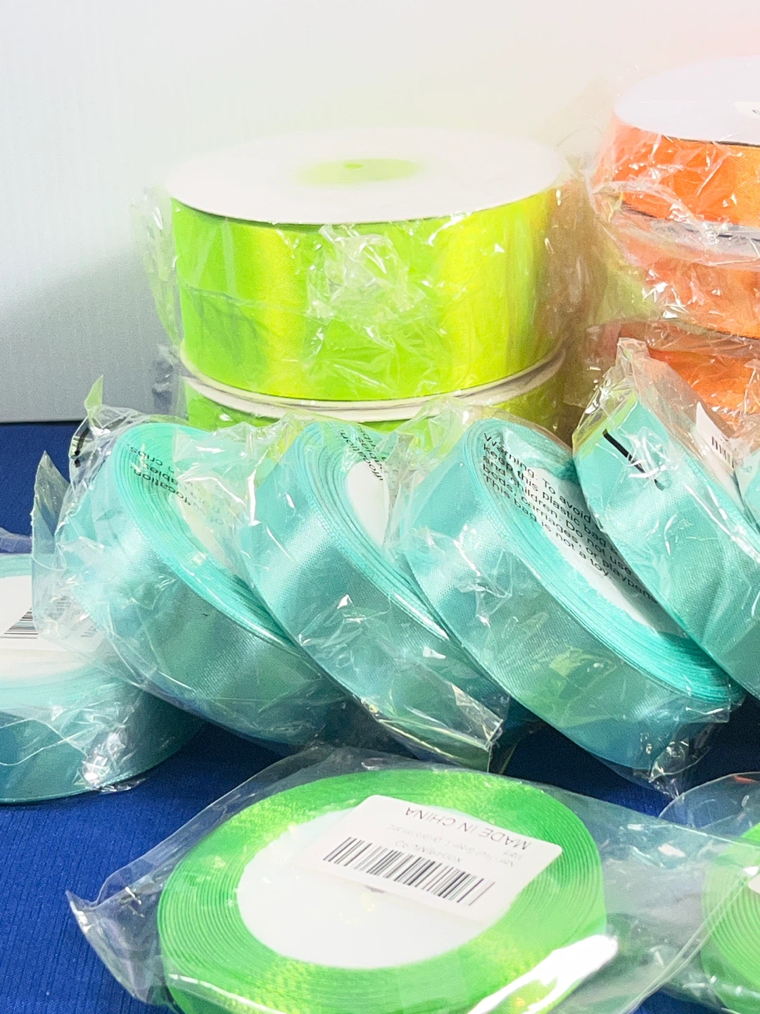 20 Rolls of Brand New Satin Ribbon Craft - photo 3