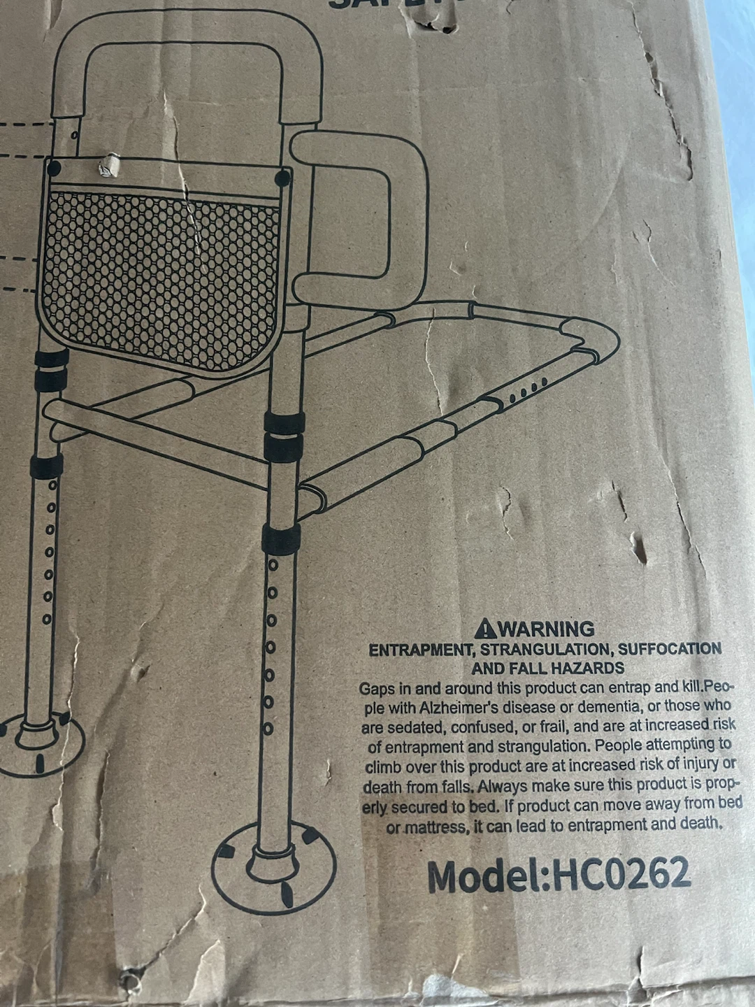 Brand New Safety Bedside Rail in Box Never Used. - photo 5