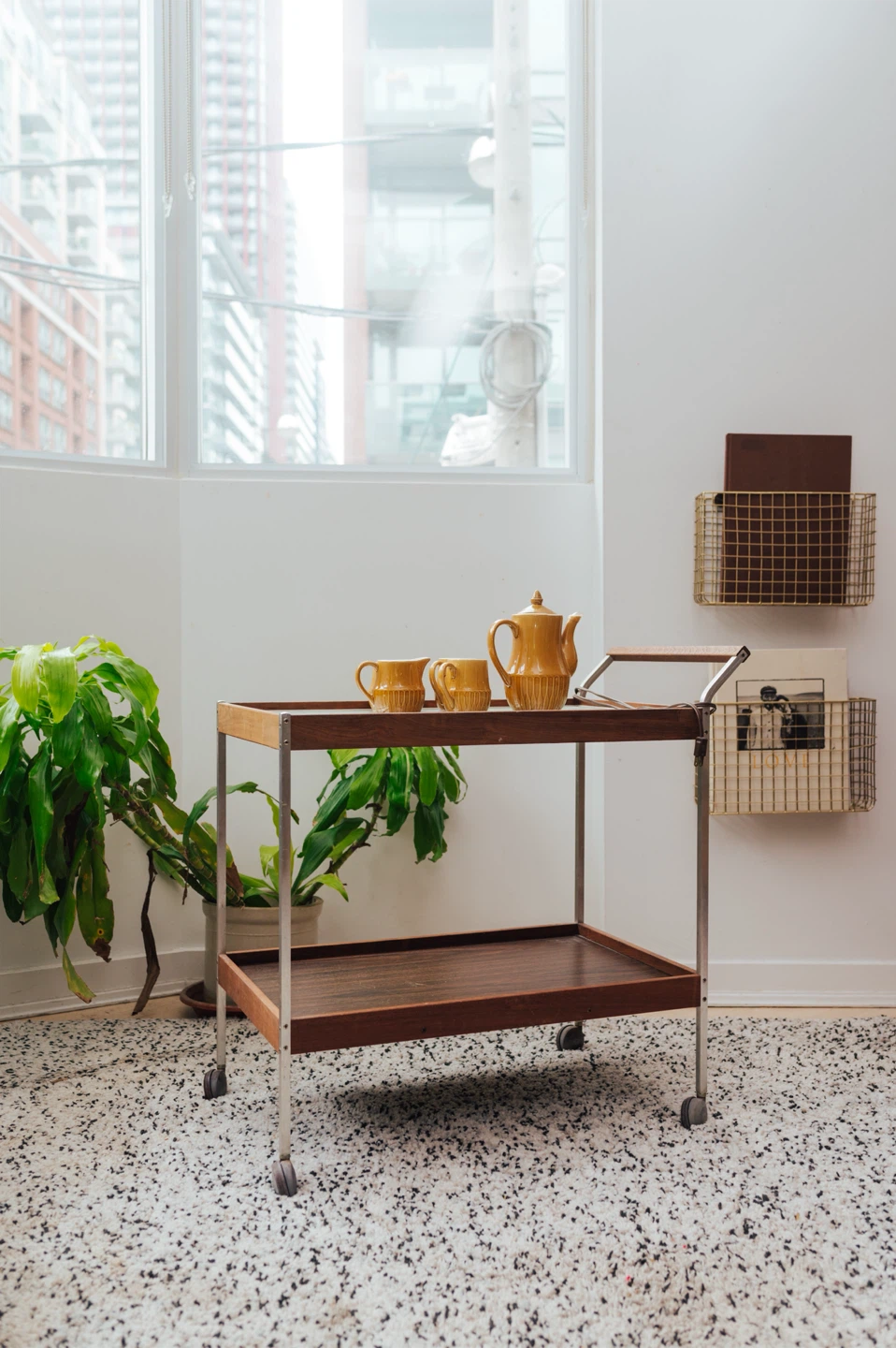 1970s Electric Warming Cart / Bar Trolley