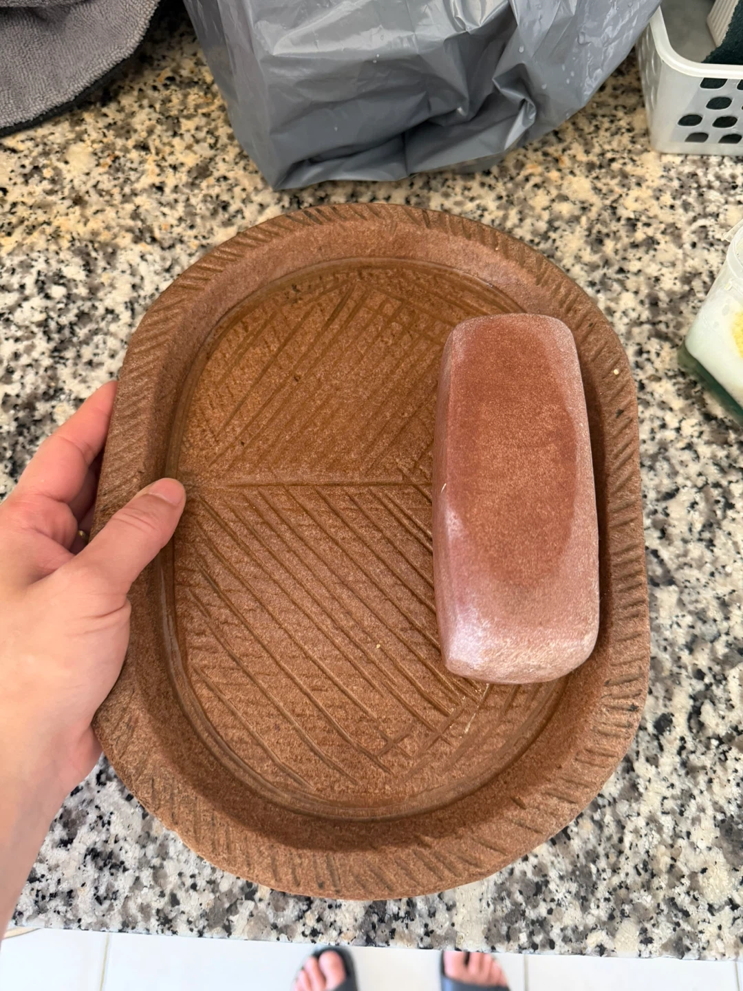 Mortar and Pestle stone Set for Spices Pestos - photo 2