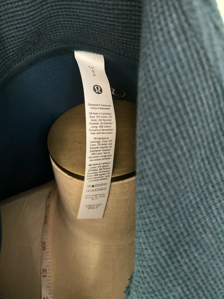 Lululemon Scuba Cropped 1/2 Zip Funnel Neck Waffle - photo 3