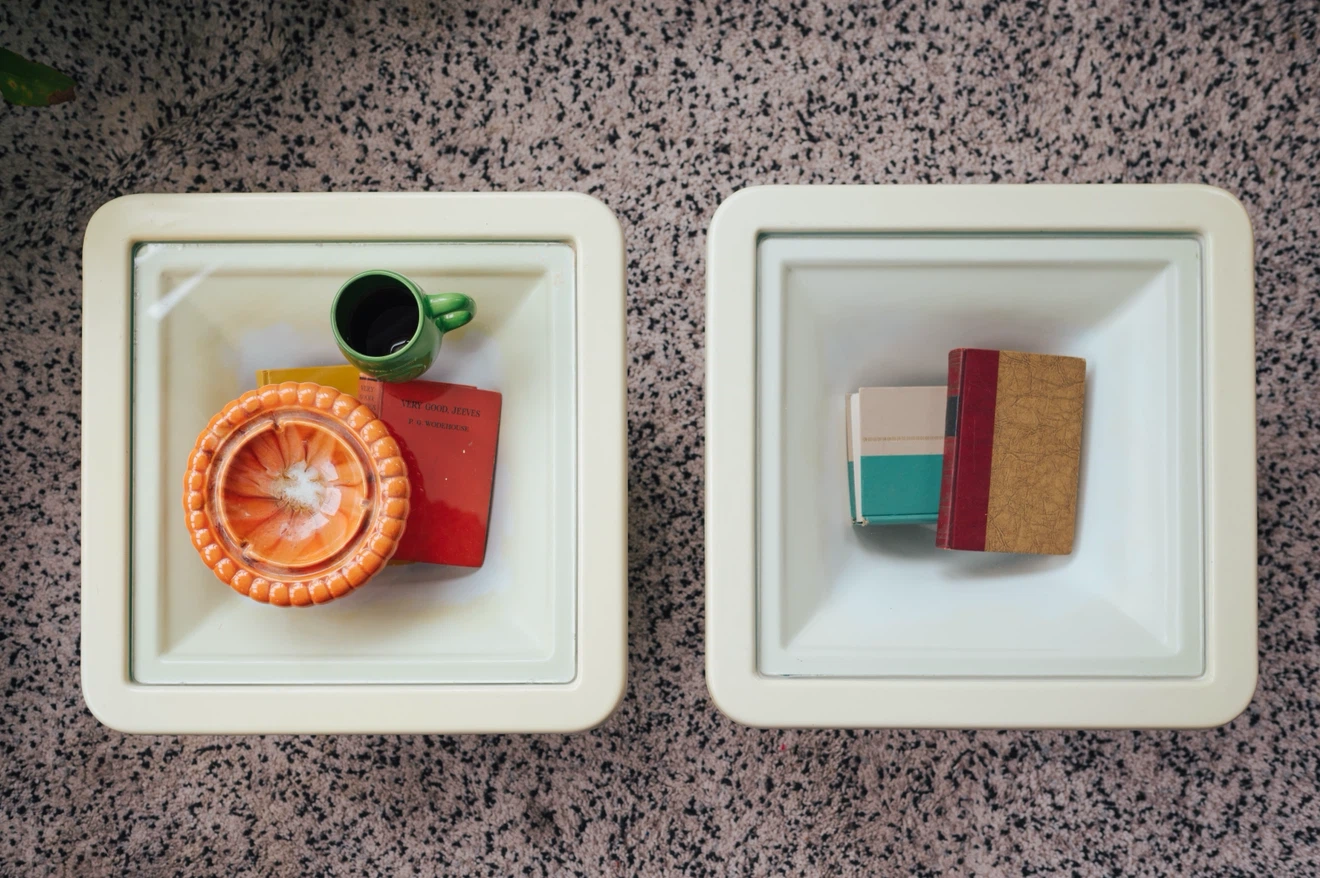 Pair of Vintage 1970s Space Age Side Tables - photo 5