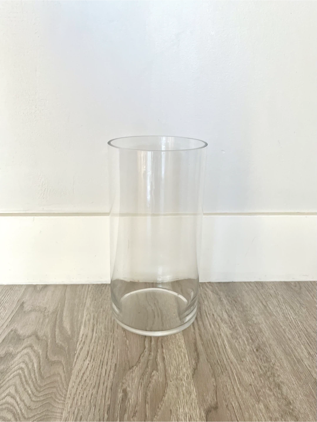 Clear Glass Cylinder Vase - photo 2