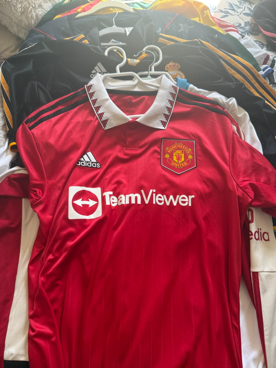 Selection of Official Football Soccer Jerseys - photo 2