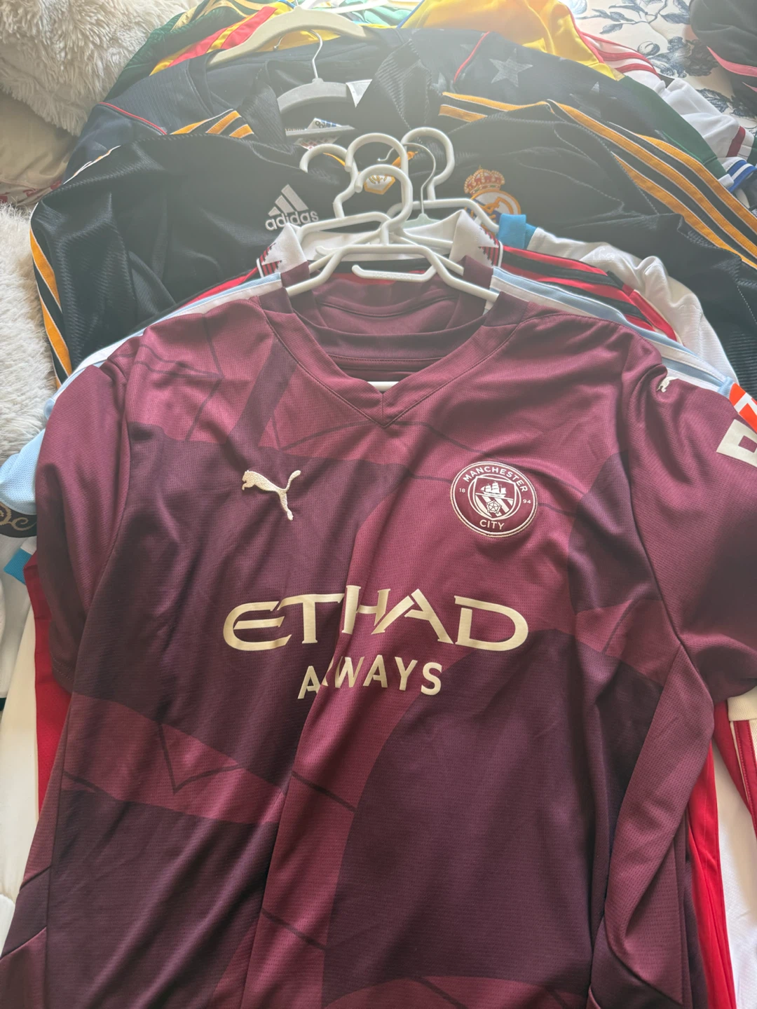 Selection of Official Football Soccer Jerseys - photo 4