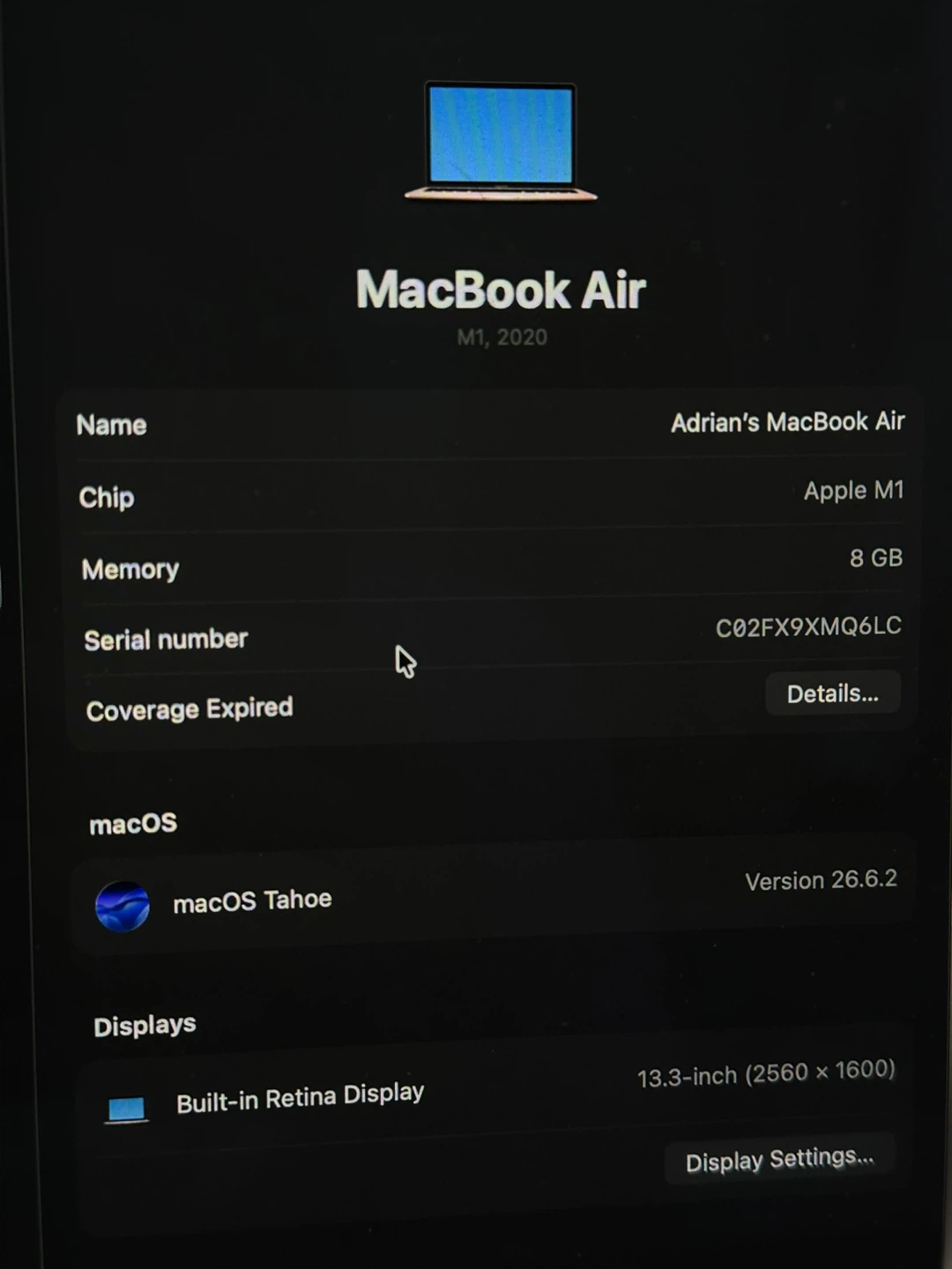 Apple MacBook Air M1