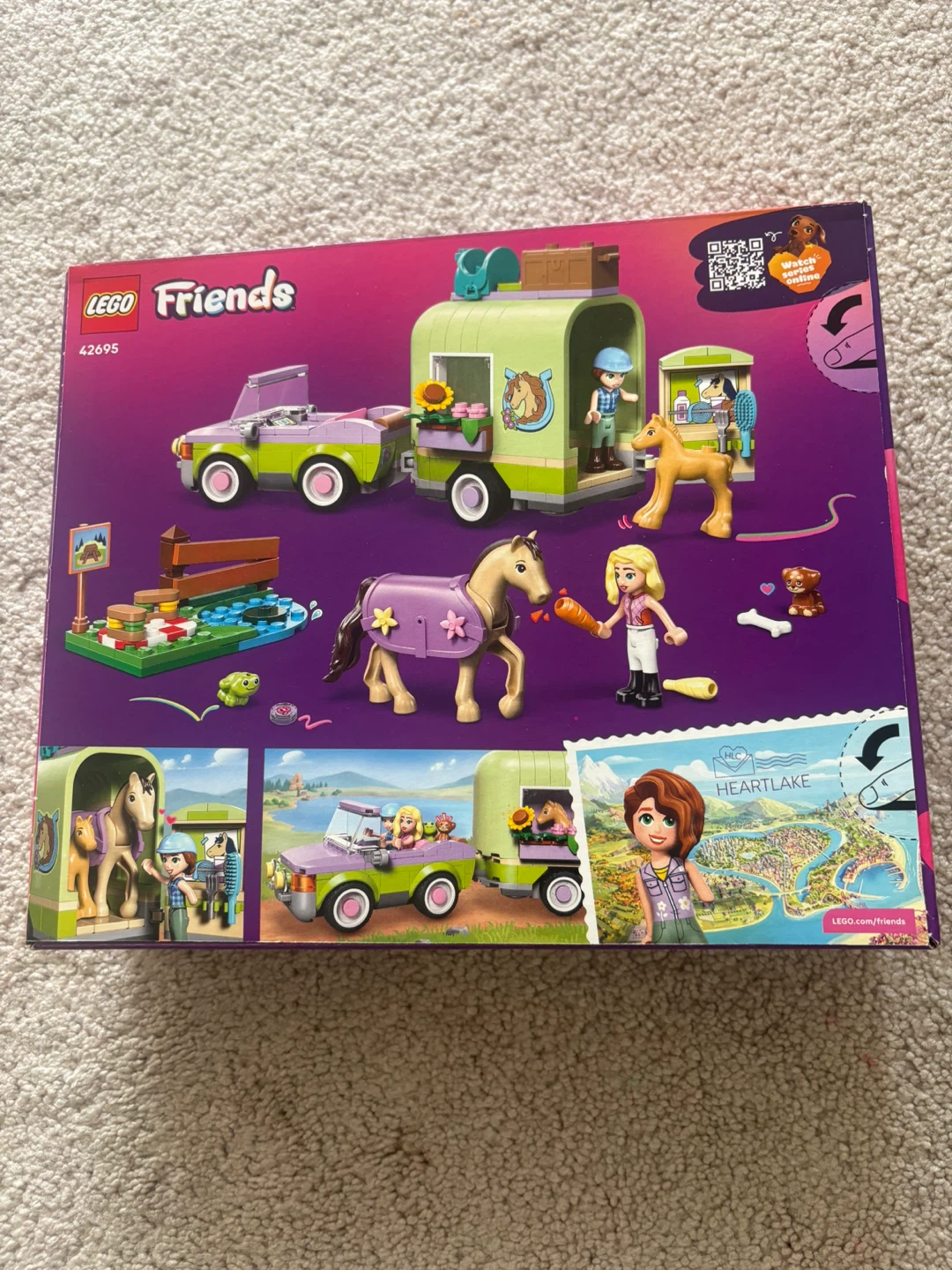 LEGO Friends Horse & Baby Foal Trailer 42695 - photo 2