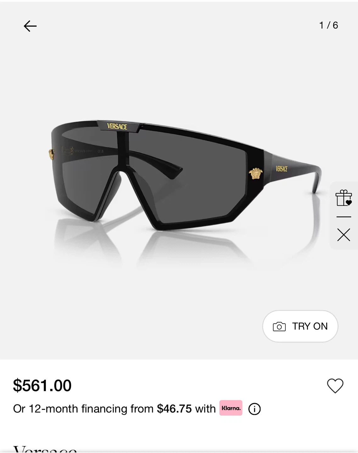 Versace sunglasses brand new - photo 3