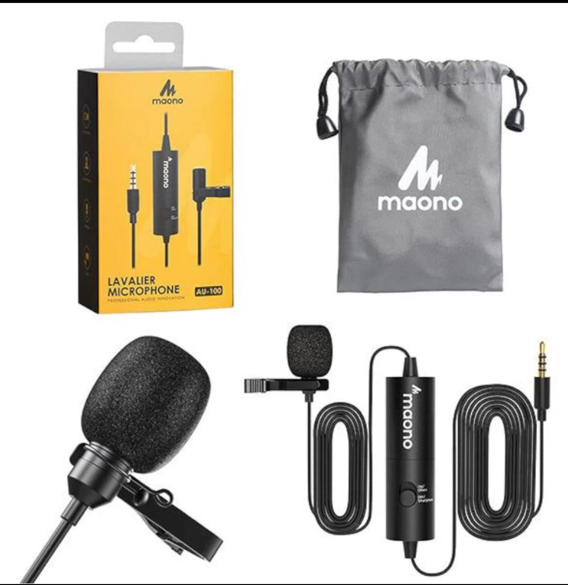 Clip-On Microphones for Phone / Video Recording – K8 & MAONO - photo 5