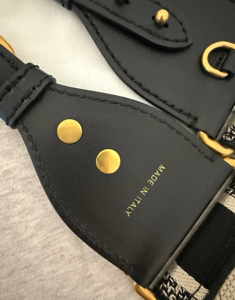 Dior embroidered shoulder strap - photo 3