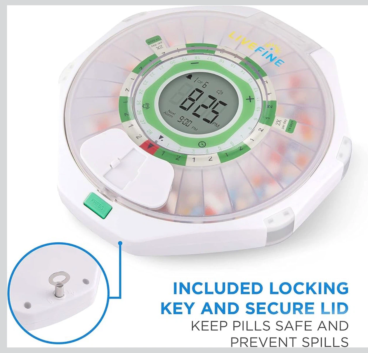 LiveFine Automatic Pill Dispenser - photo 4