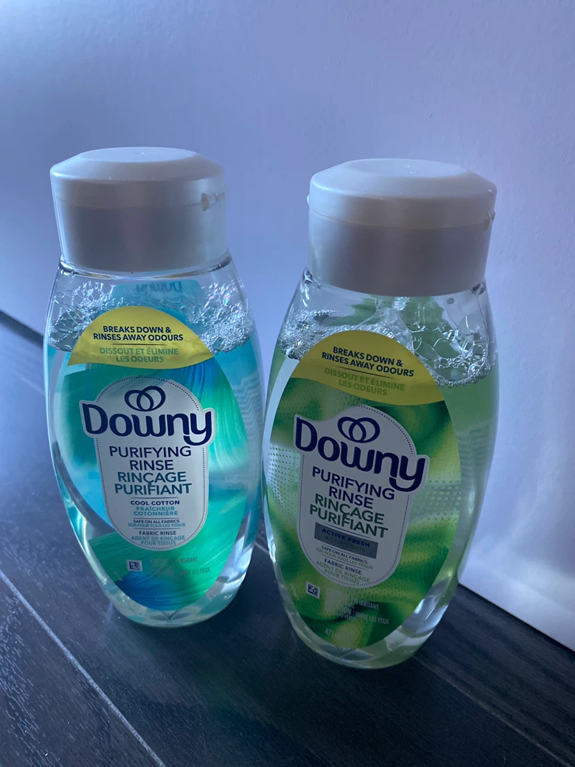 Two Downy Purifying Rinse Fabric Rinses