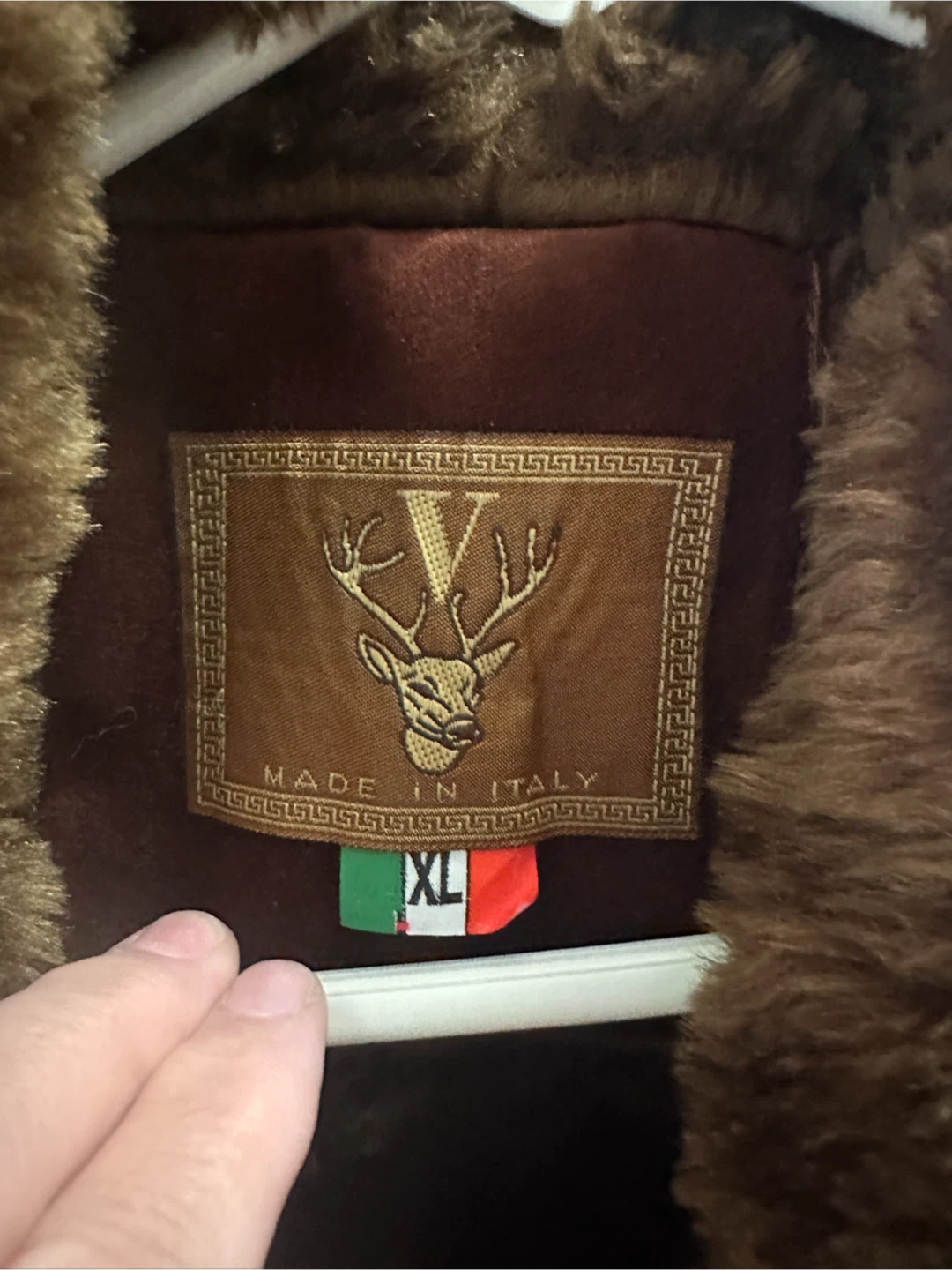 Vintage Italian Suede Coat - XL - photo 4