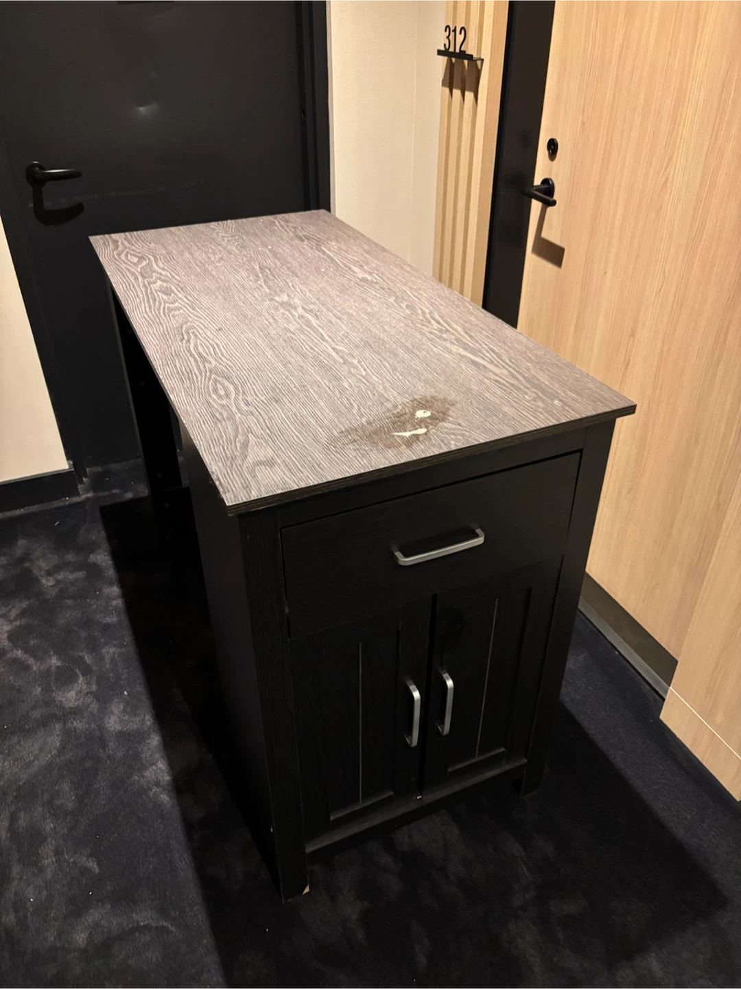 Black Kitchen Island Table