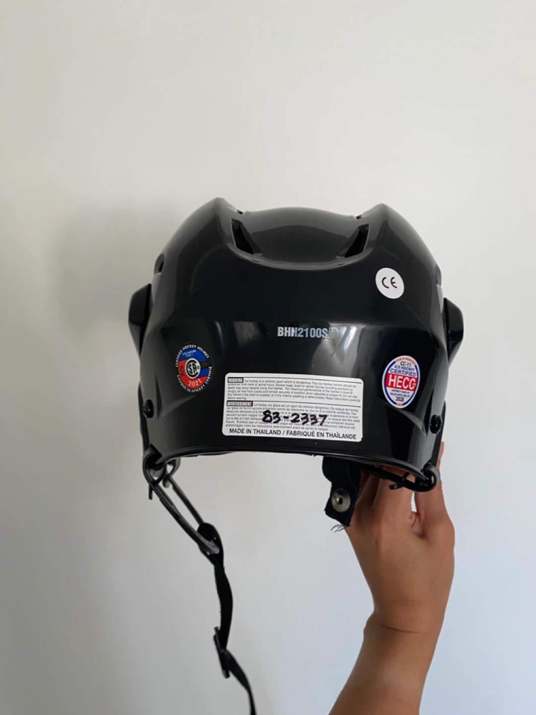 Bauer Black Ice Hockey Helmet - photo 3