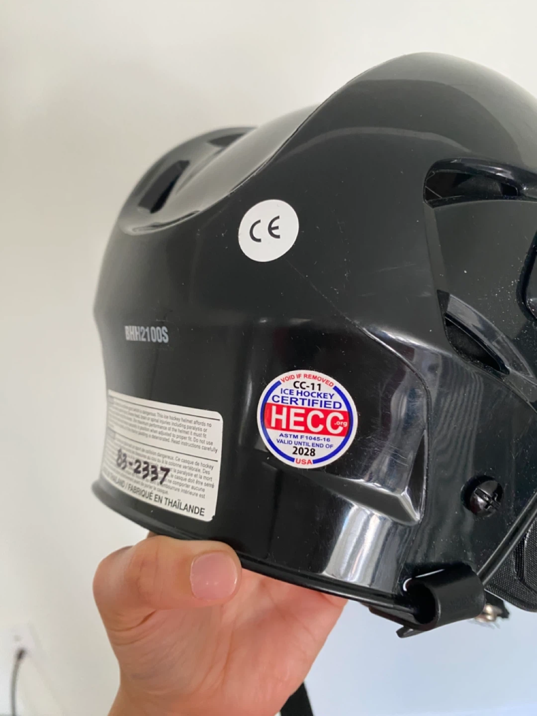 Bauer Black Ice Hockey Helmet - photo 4