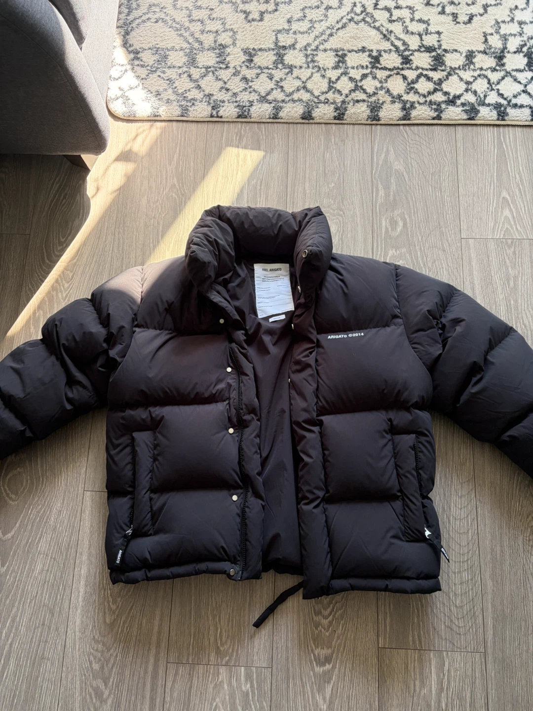 Axel Arigato Halo Down Jacket (Black, Small) - photo 2