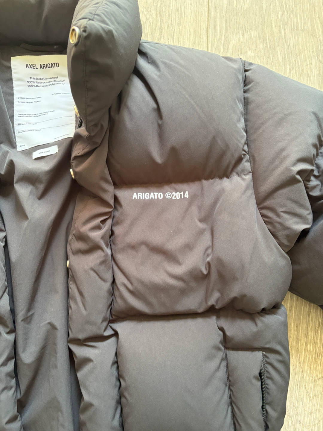 Axel Arigato Halo Down Jacket (Black, Small) - photo 4
