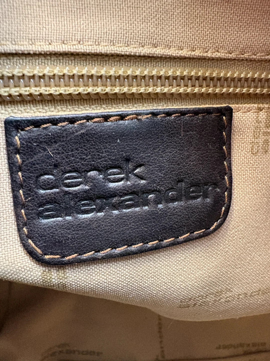 Derek Alexander Dark Brown Leather Shoulder Bag - photo 4