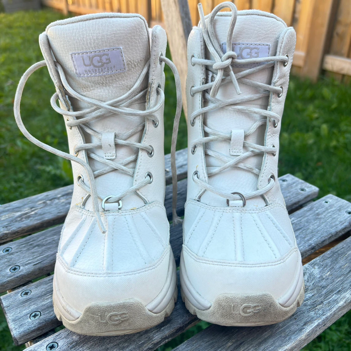 UGG Waterproof Winter Boots - Off-White Size 5 - photo 2