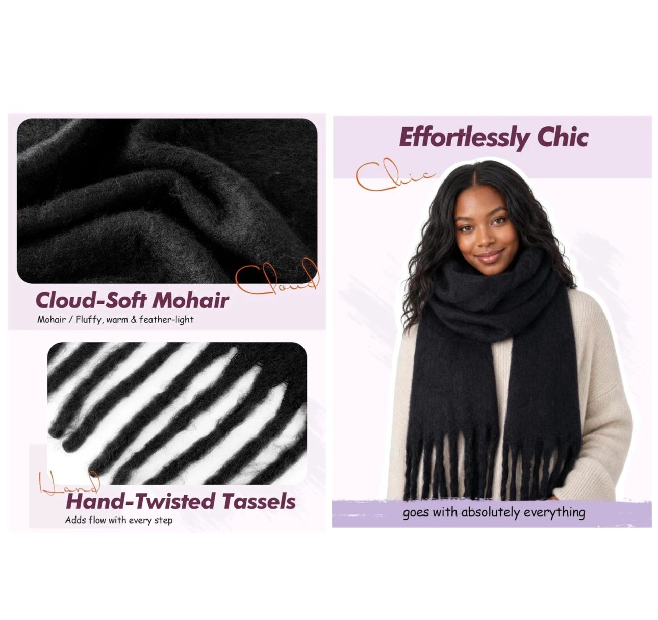 Brand new Scarf For Women Winter Thick - photo 4