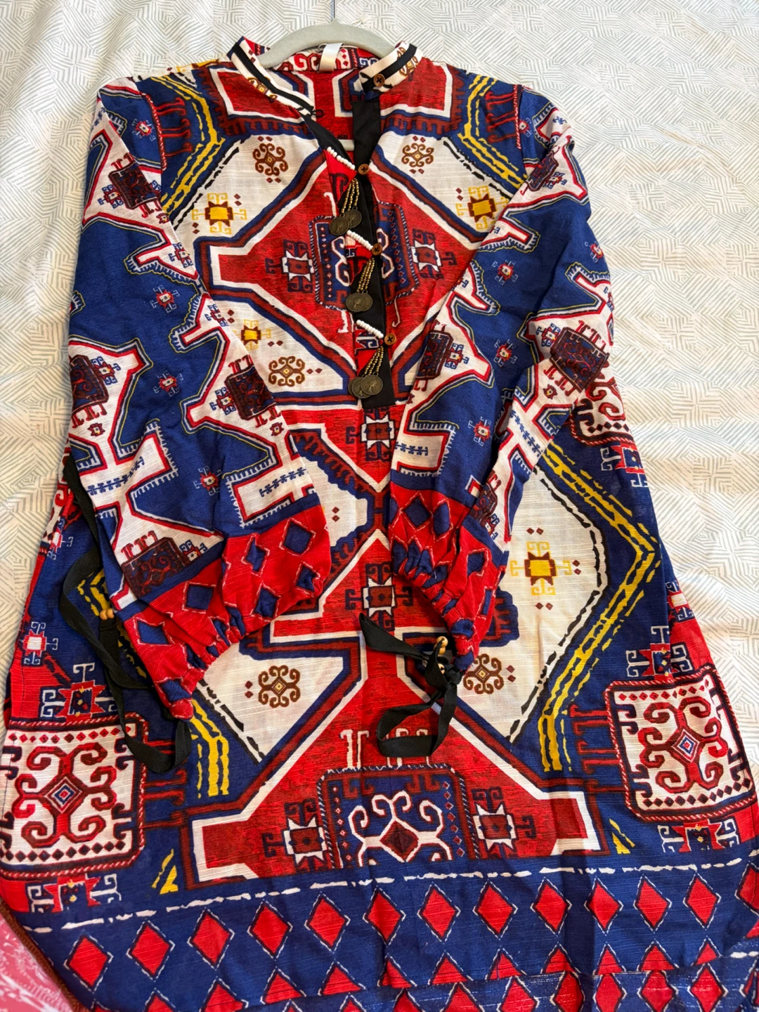 Patterned Boho Tunic Top - photo 3