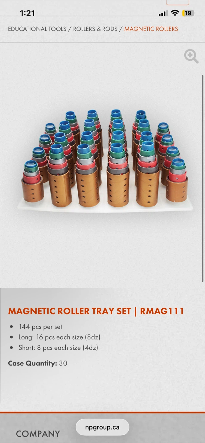 NEW! Roller Set - NP Group RMAG111
