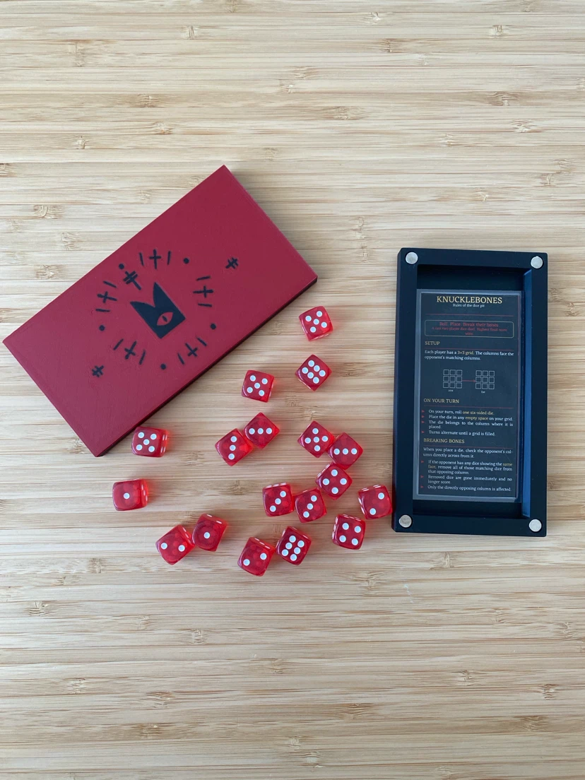 Knucklebones Dice Game - Cult of the Lamb