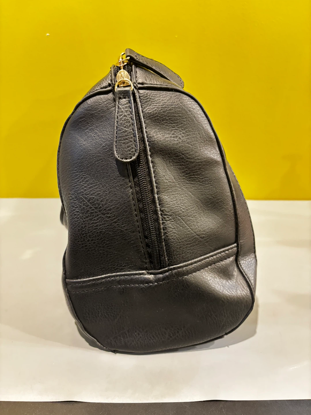 Black Laser-Cut Detail Handbag - photo 2