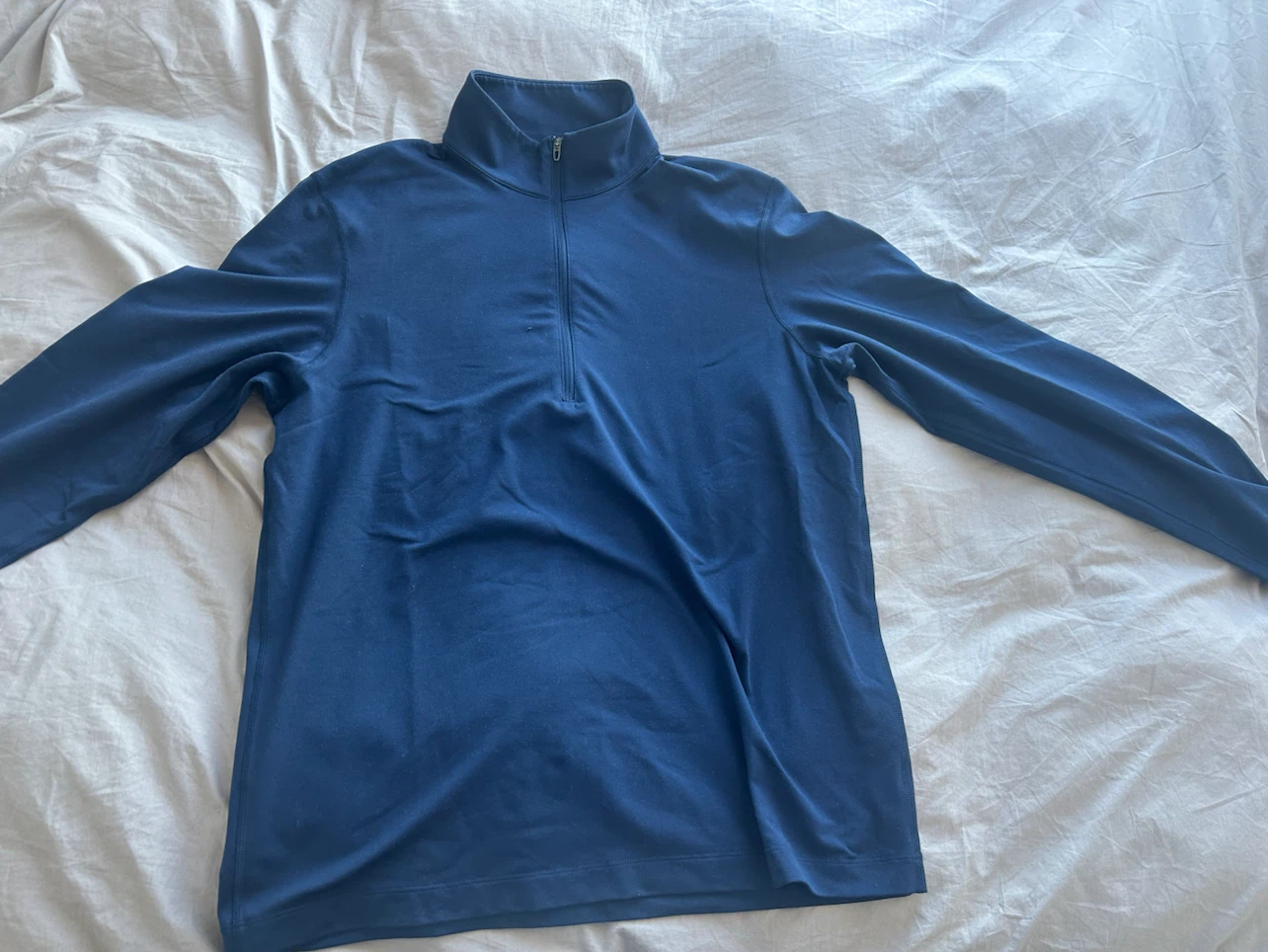 Lululemon Blue Half-Zip Pullover