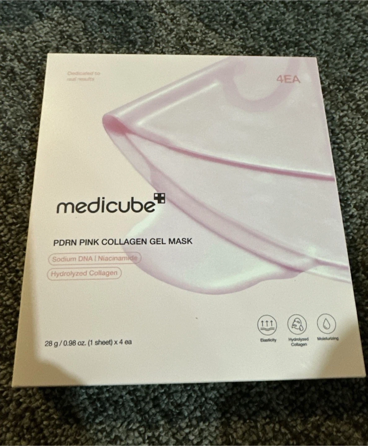 Medicube PDRN Pink Collagen Gel Mask 4-Pack