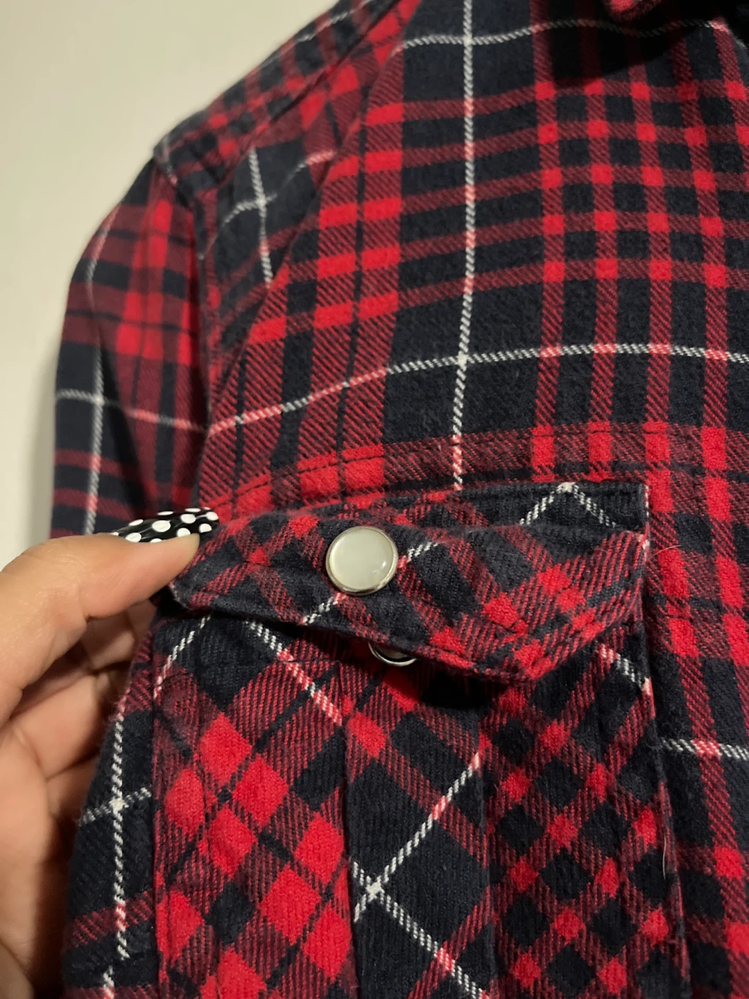 Women’s flannel jacket - small - photo 3