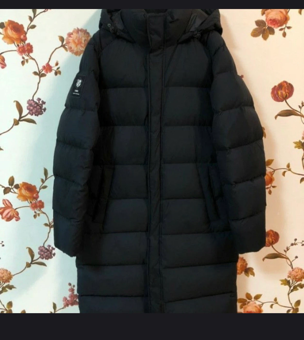 K-Swiss Black Puffer Down Jacket